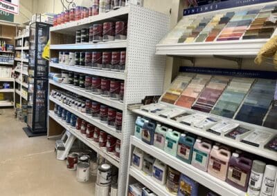 Interior paint section