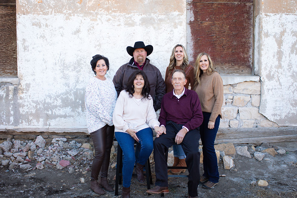 Jennifer, Jodi, Wessley, and Danielle - family photo